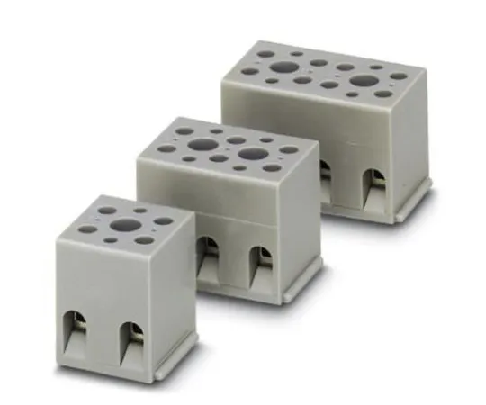 64-0278-57　Phoenix Contact G5/ 2 B Non-F***d Terminal Block, 2 Way/Pole, Screw Down Terminals, 24 → 12 AWG Free Hanging,　2716305