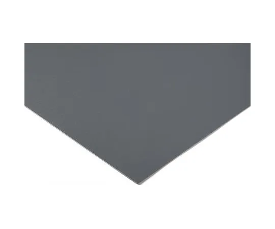 64-0283-44　Grey PVC Plastic Sheet, 1m x 500mm x 30mm　700-9849