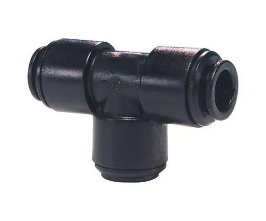 64-0308-52　John Guest PM Pneumatic Tee Tube-to-Tube Adapter, Push In 5 mm x Push In 5 mm x Push In 5 mm　PM0205E