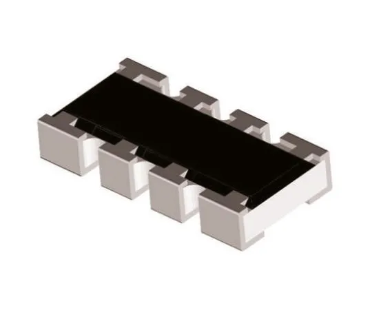 64-0239-26　Vishay ACAS 0612 - Precision Series 10kΩ ±0.25% Isolated SMT Resistor Array, 4 Resistors, 0.3W total 0612 (1632M)　ACASA1002E1002P100