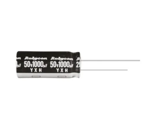 64-0311-57　Rubycon 470μF 25V dc Aluminium Electrolytic Capacitor, Through Hole 10 (Dia.) x 16mm +105°C 10mm 5mm　25YXH470MEFC10X16