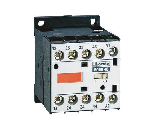 64-0239-78　Lovato 4 Pole Contactor, 10 A, 110 V ac Coil, Orange, 3NO/1NC　11BG0031A110
