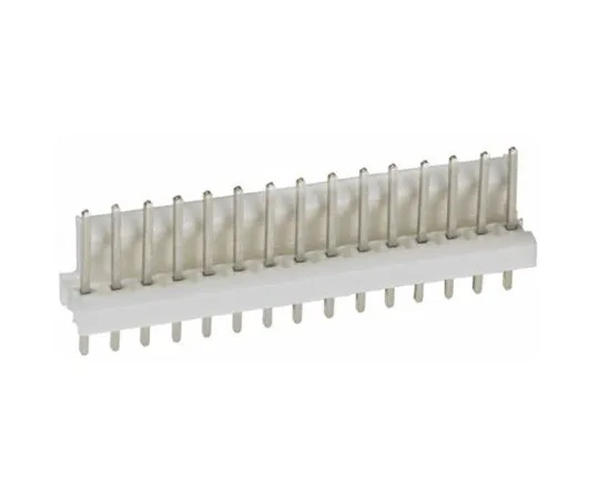 64-0217-86　TE Connectivity MTA-100, 15 Way, 1 Row, Straight PCB Header　1-640454-5