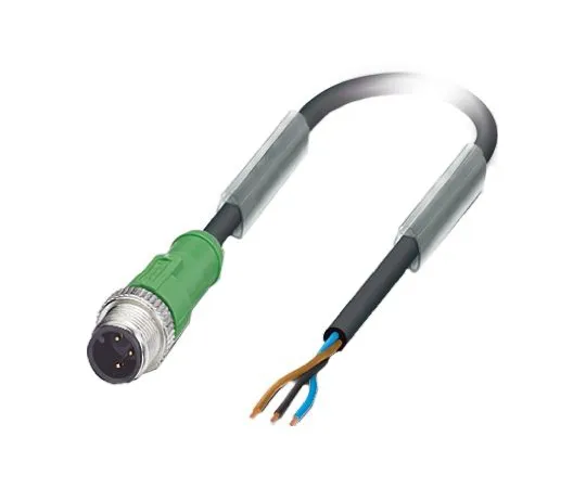64-0407-30　Phoenix Contact M12 3-Pin Male Cable for *** with Sensors and Actuators　1668014
