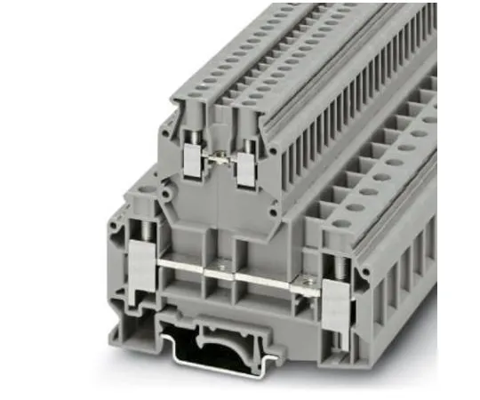 64-0637-39　Phoenix Contact, UKKB 10/2.5 Series , 500 V Feed Through Terminal Block, Screw Termination　2771007