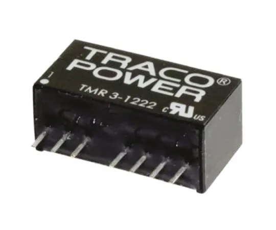 64-0607-82　TRACOPOWER TMR 3HI 3W Isolated DC-DC Converter Through Hole, Voltage in 9 → 18 V dc, Voltage out ±12V dc　TMR 3-1222HI