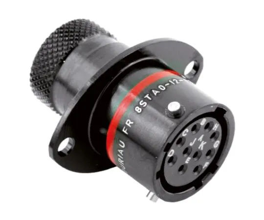 64-0547-70　Souriau 8STA Series Panel Mount Connector, 10 contacts Socket　8STA01298SN
