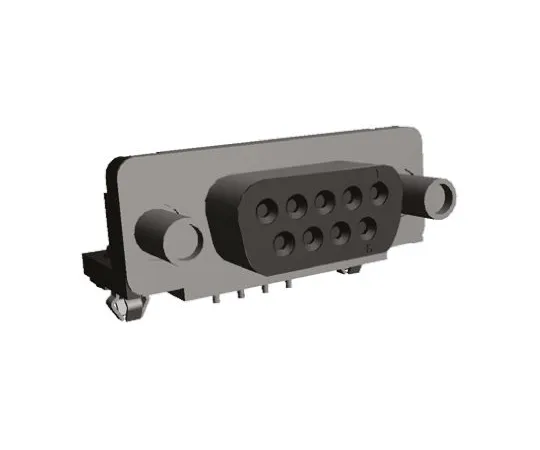 64-0462-32　TE Connectivity Amplimite HD-20 Series, 9 Way Right Angle Through Hole PCB D-sub Connector Socket, with 4-40 UNC Female　5747844-5