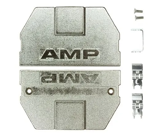 64-0398-39　TE Connectivity AMPRIMITR .50III Series Zinc SCSI Connector Backshell, 80 Way　749196-2