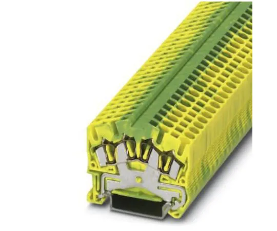 64-0637-03　Phoenix Contact, STS 2.5-QUATTRO-PE Series Spring Cage, Spring Cage Termination　3031759