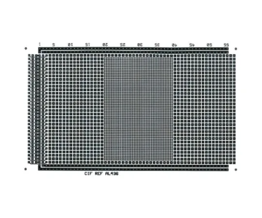 64-0491-18　AL436, Double Sided DIN 41612 C Eurocard FR4 With 40 x 60 2.54 x 2.54mm Pitch, 160 x 100 x 1.5mm　AL436