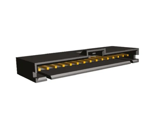64-0462-50　TE Connectivity AMPMODU MTE, 15 Way, 1 Row, Straight PCB Header　6-104910-4