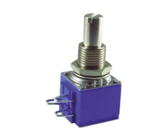 64-0609-53　Bourns 1 Gang Continuous Turn Rotary Conductive Plastic Potentiometer with a 6 mm Dia. Shaft, 500kΩ, ±10%, 0.25W,　82A1D-A24-BA0/186L