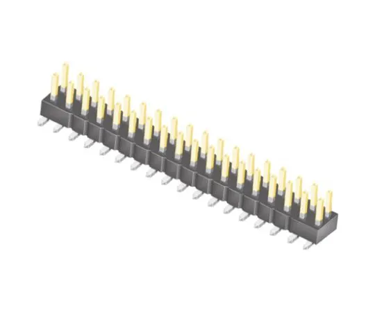 64-0590-31　Samtec TSM, 36 Way, 2 Row, Straight Pin Header　TSM-118-01-L-DV