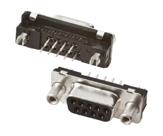 64-0396-67　TE Connectivity Amplimite HD-20 Series, 9 Way Through Hole PCB D-sub Connector Socket, 2.74mm Pitch　5750678-1