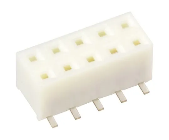 64-0640-24　Hirose A3 Series 2mm Pitch 10 Way 2 Row Straight PCB Socket, Surface Mount, Solder Termination　A3-10DA-2SV(71)