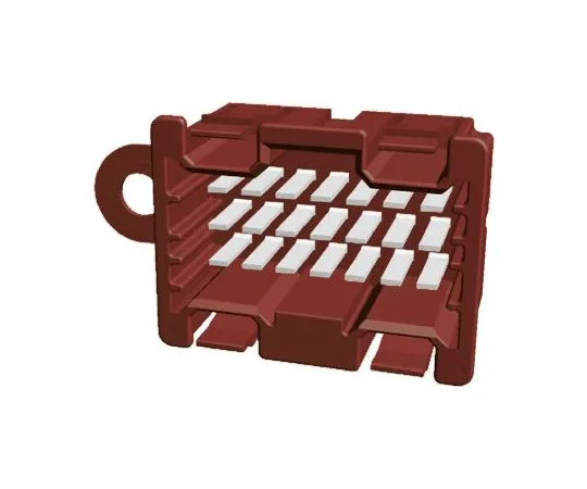 64-0426-01　TE Connectivity Timer Series, 3 Row 21 Way Cable Mount Plug Housing　1534188-1