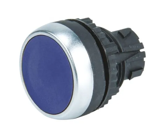 64-0601-84　BACO BACO Series, Blue Push Button Head, Spring Return, 22mm Cutout　L21AA06