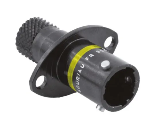 64-0547-29　Souriau 8STA Series Panel Mount Connector, 3 contacts Socket　8STA00898PA