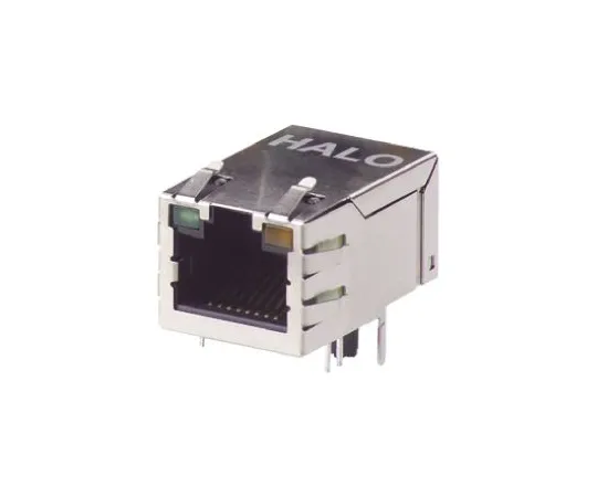 64-0451-48　Halo Electronics RJ45 UTP Straight RJ Jack, FastJack Series　HFJT1-1G16-L12RL