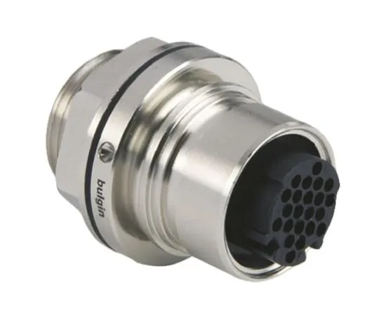 64-0583-66　Bulgin Buccaneer 6000 Series Panel Mount Connector, 22 contacts Plug　PXM6012/22S/CR