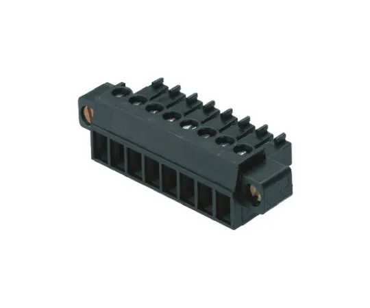 64-0465-83　Weidmüller BC 3.81, 2 Way Pluggable Terminal Block　BCZ 3.81/02/180F SN BK BX - 1792950000