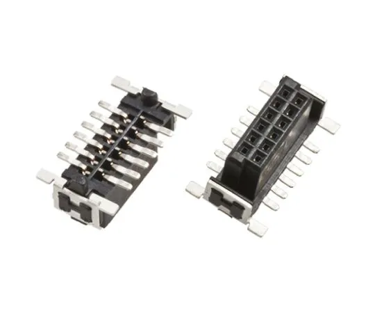 64-0499-57　Harting Har-Flex Series 1.27mm Pitch 12 Way 2 Row Straight PCB Header, Surface Mount, Solder Termination　15210122601000