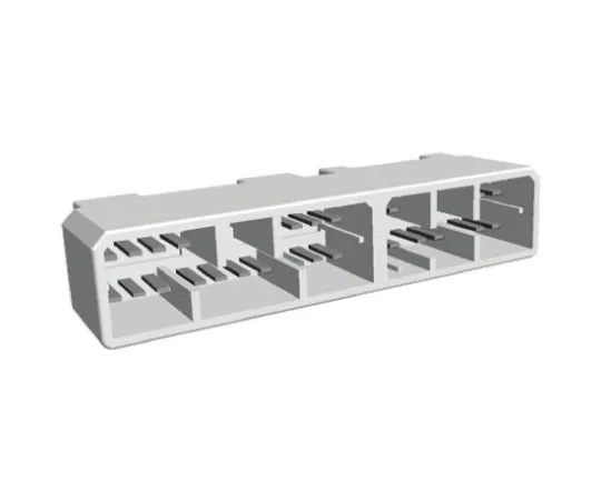 64-0398-56　TE Connectivity MULTILOCK 070 Series 30 Way 2 Row Straight PCB Socket, Through Hole, Solder Termination　1-174961-1