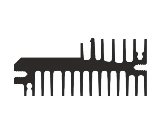64-0350-78　Heatsink, 3.1K/W, 100 x 27 x 60mm, Clip　0S579/100/B
