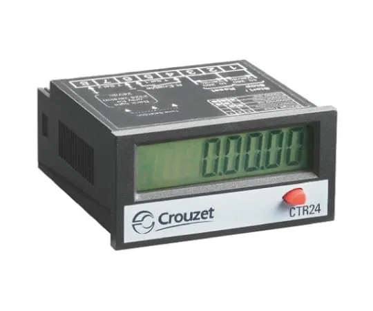 64-0423-37　Crouzet 8 Digit, LCD, Digital Counter, 4 → 30 V dc　87622161