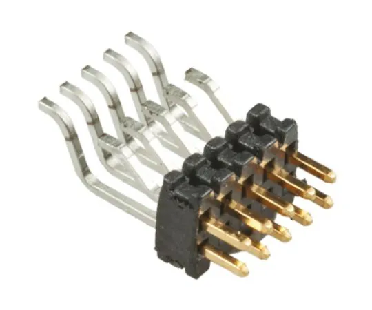 64-0590-25　Samtec FTMH, 10 Way, 2 Row, Right Angle Pin Header　FTMH-105-03-L-DH