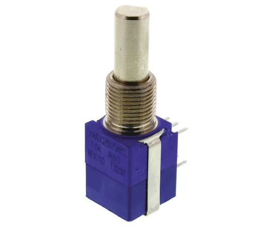 64-0478-73　Bourns 1 Gang Rotary Conductive Plastic Potentiometer with a 6.35 mm Dia. Shaft, 10kΩ, ±20%, 0.5W, Linear　56AAD-C28-B15/R80L