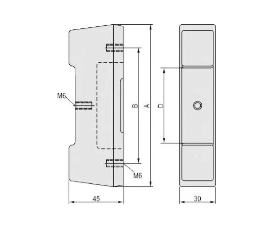64-0408-91　Rear Foot for *** with 19-Inch Desktop Case Hood　20823668
