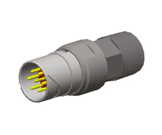64-0565-72　Souriau 8N45 Series Cable Mount Connector, 7 contacts Plug　8N45S211105NC