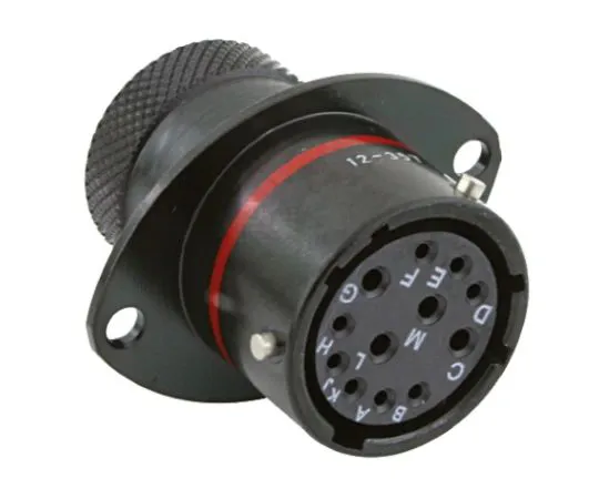 64-0547-87　Souriau 8STA Series Panel Mount Connector, 12 contacts Socket　8STA01497SN