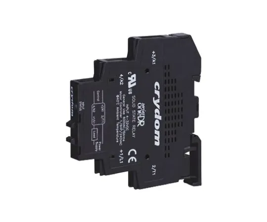 64-0403-12　Sensata / Crydom 6 A rms Solid State Relay, Zero Cross, DIN Rail, 600 V rms Maximum Load　DR48D06