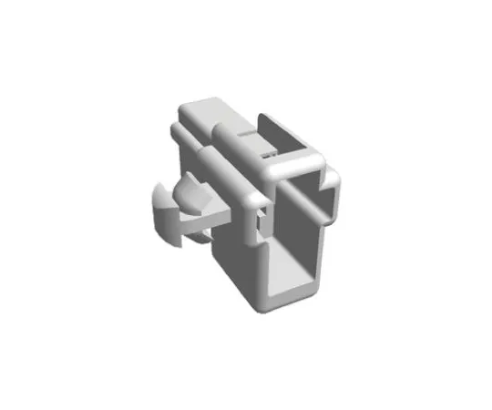 64-0393-20　TE Connectivity FASTON .250 Series, 2 Way Nylon Crimp Cover, Natural　172383-1