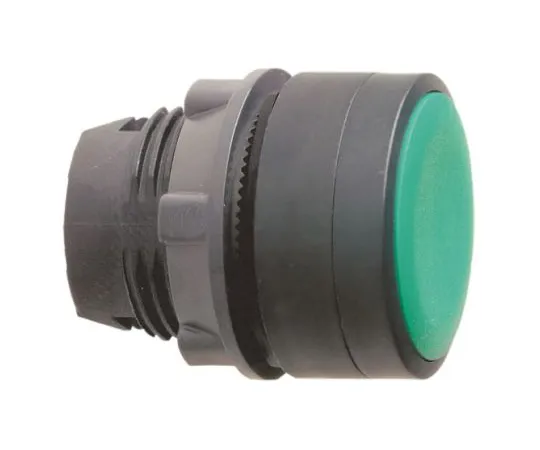 64-0497-89　Schneider Electric Harmony XB5 Series, Green Push Button Head, Spring Return, 22mm Cutout　ZB5AA34