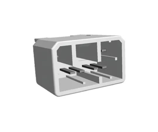 64-0398-63　TE Connectivity MULTILOCK 070 Series 3.5mm Pitch 8 Way 2 Row Straight PCB Socket, Through Hole, Solder Termination　1-174955-1