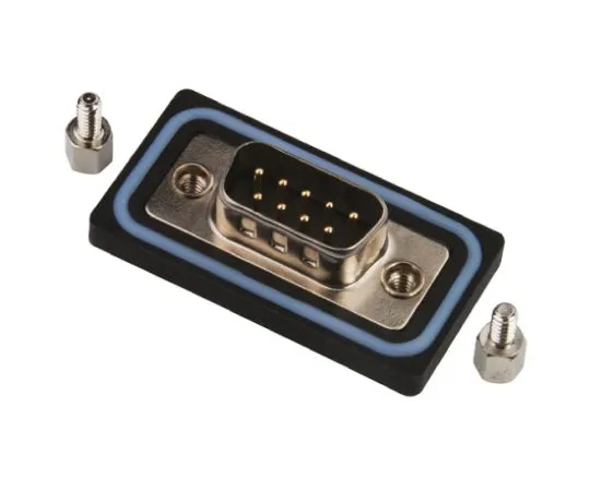 64-0402-06　Amphenol SDB Series, 9 Way Through Hole Waterproof PCB D-Sub Connector Plug　SDB-09PMMP-SL8001