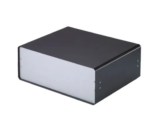 64-0602-09　Aluminium Project Box, Black, 367 x 300 x 134.5mm　M5505119