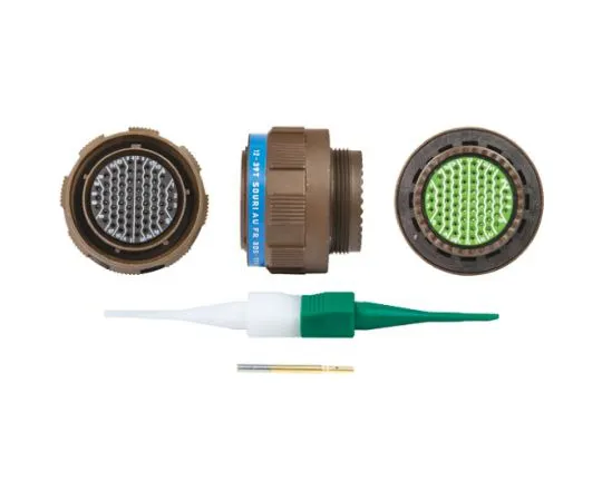 64-0572-41　Souriau 8D Series, 66 Way Cable Mount MIL Spec Circular Connector Plug, Socket Contacts,Shell Size 19, Screw Coupling,　8D519W35SN