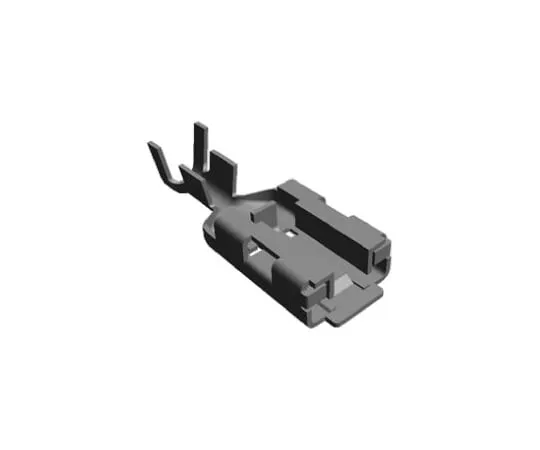 64-0395-11　TE Connectivity Positive Lock .250 Mk II Series Crimp Receptacle, 6.35 x 0.81mm, 0.8mm² to 2mm², 18AWG to 14AWG, Tin　170454-2