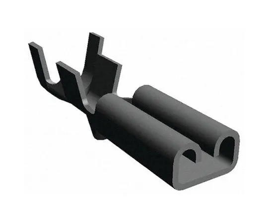64-0379-98　TE Connectivity FASTON .110 Series Crimp Receptacle, 2.79 x 0.5mm, 0.5mm² to 1.5mm², 20AWG to 15AWG, Tin Plated　180437-2