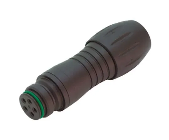 64-0444-77　Binder 720 Series Miniature Cable Mount Connector, 5 contacts Plug　99-9114-02-05