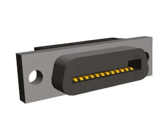 64-0463-07　TE Connectivity 24-Way IDC Connector Socket for Cable Mount, 2-Row　5554349-1