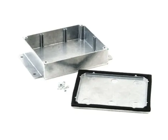 64-0386-90　Deltron 483, Die Cast Aluminium Enclosure, IP68, 202 x 120.8 x 106.7mm　483-0060