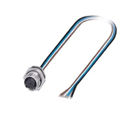 64-0407-70　Phoenix Contact M12 4-Pin Female Cable for *** with M12 Sensor Connectors　1419632