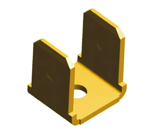 64-0492-11　TE Connectivity FASTON .250 Series , 90° Mount Angle Stud Mount Tab Terminal, 6.35 x 0.81mm　41290