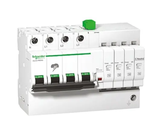 64-0636-13　Surge Arrester, 2kA, 350 V, DIN Rail Mount　A9L16300